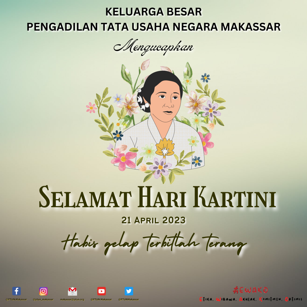 Selamat Hari Kartini 21 April 2023 Pengadilan Tata Usaha Negara Makassar
